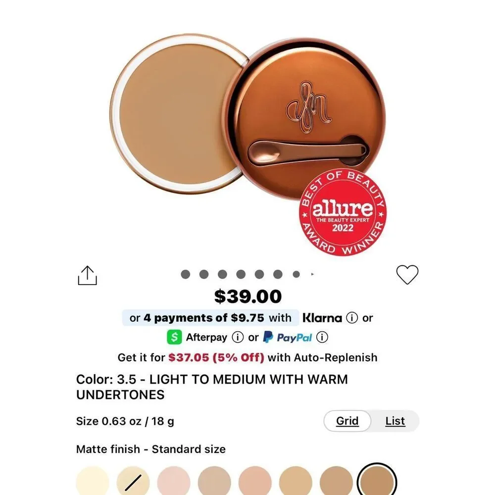 Danessa Myricks Beauty Yummy Skin Blurring Balm Powder for Face 3.5